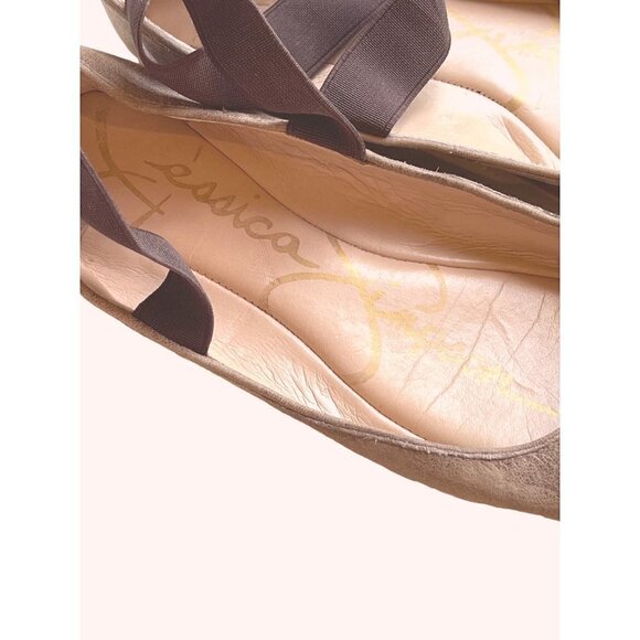 Jessica Simpson Womens shoes balletcore size 7 light tan - Picture 2 of 6